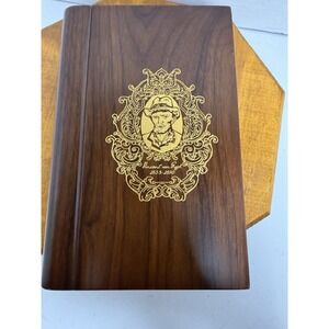 Vincent van Gogh Wooden Book Box w/ Playing Cards – Collector Set